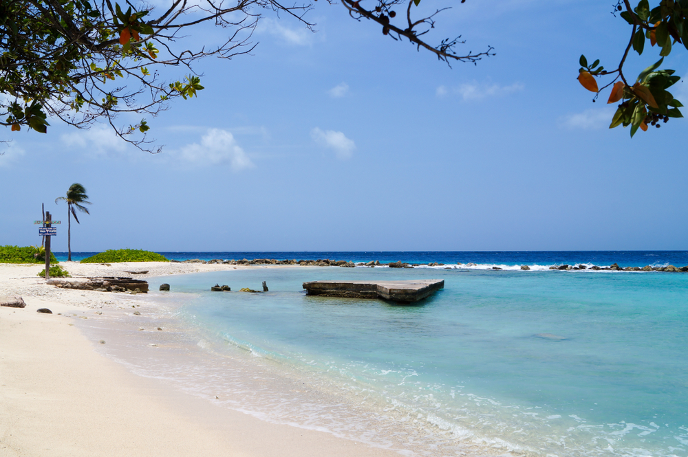 Hidden beach in Curacao to help answer is the Island Safe
