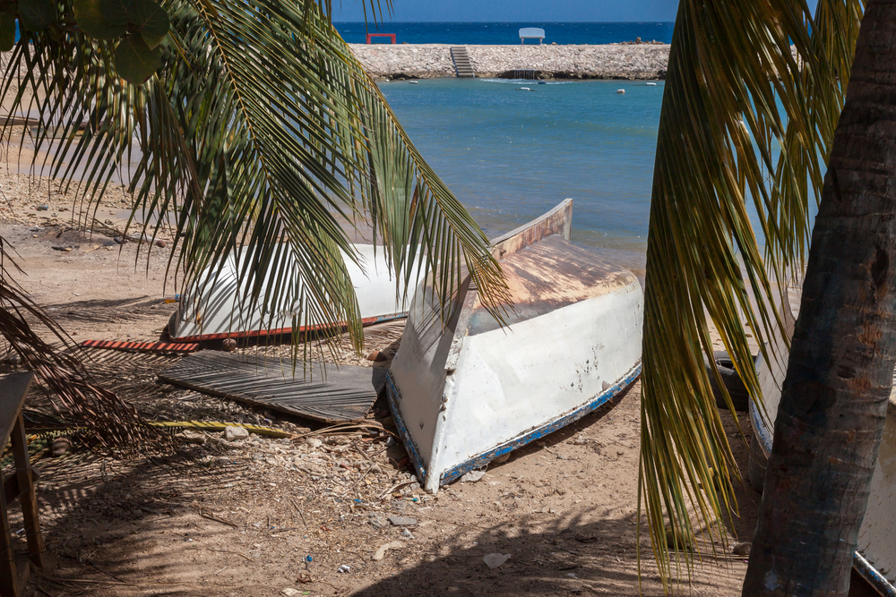 Marie Pampoen beach Curacao ( Dutch Antilles) an island in the Caribbean Ocean for a piece on Is Curacao Safe to Visit